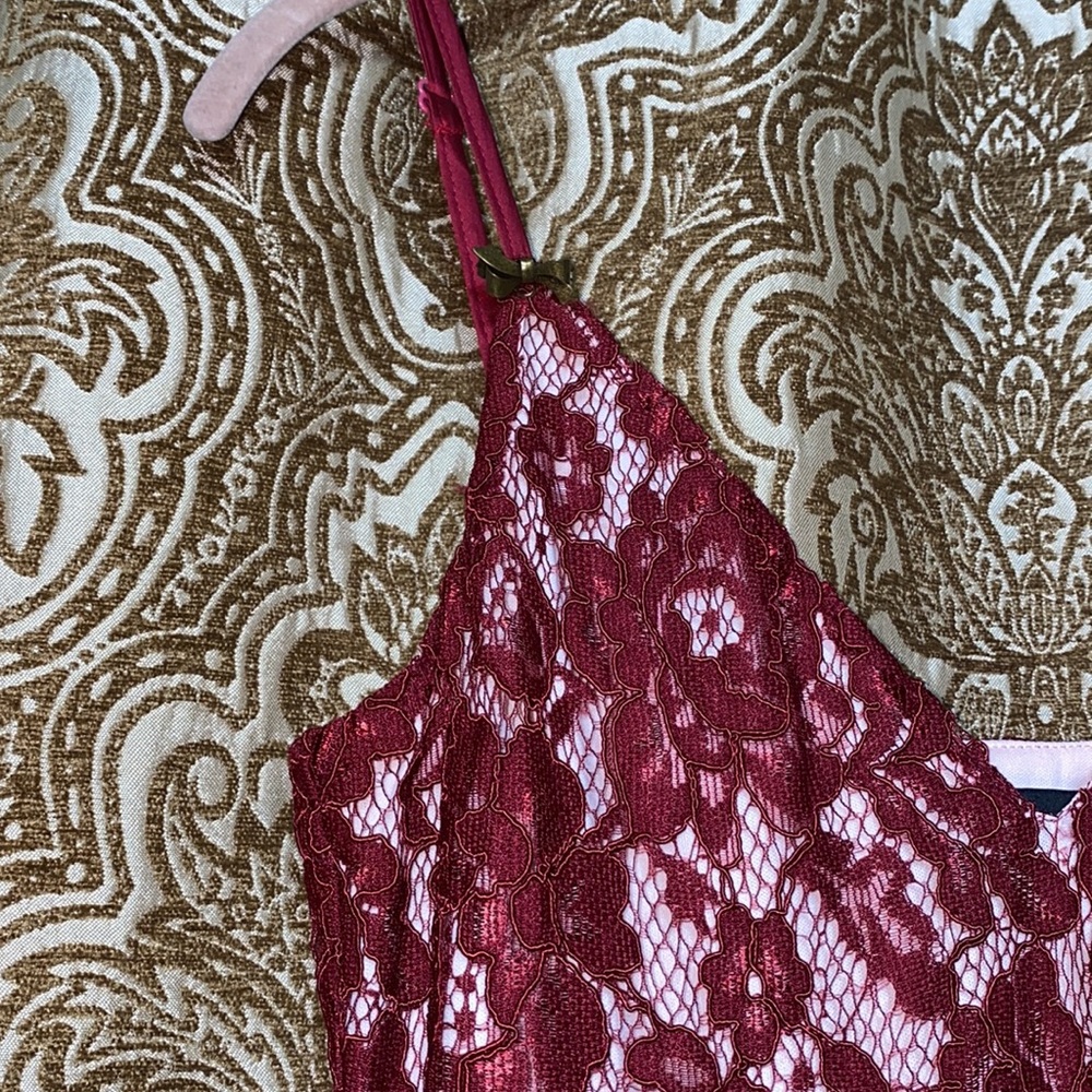 •fridayiminlove• {Cascade Dreams} Maxi Dress (navy / burgundy) - Picture 14 of 17